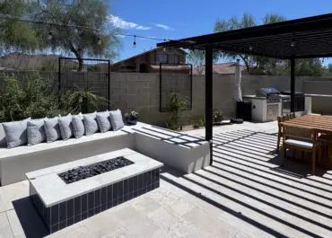 Complete Outdoor Living Space Transformation At McDowell Mountain Home